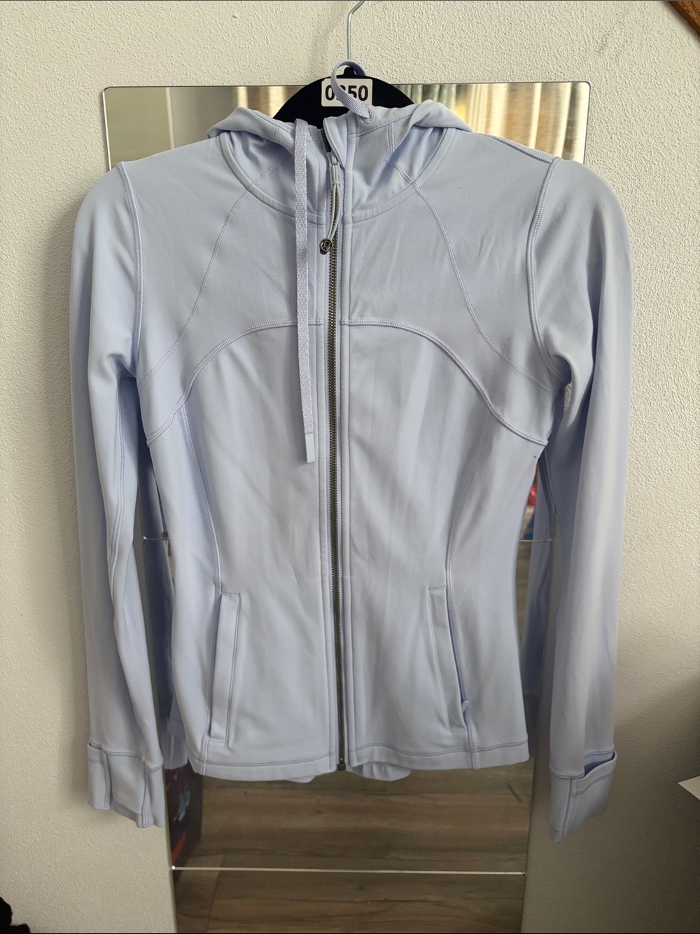 lululemon athletica Define Light Blue Full-Zip Hooded Jacket - Picture 11 of 11